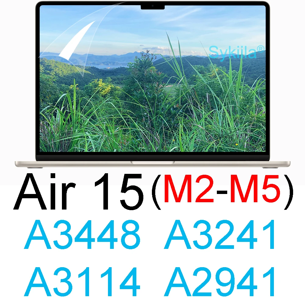 Screen Protector for MacBook Air 13 M5 M4 M3 M2 M1 Air 15 Pro 14 15 16 11 12 13 Neo Skin HD Soft Film Guard A3449 A3448 A3427 - Image 9