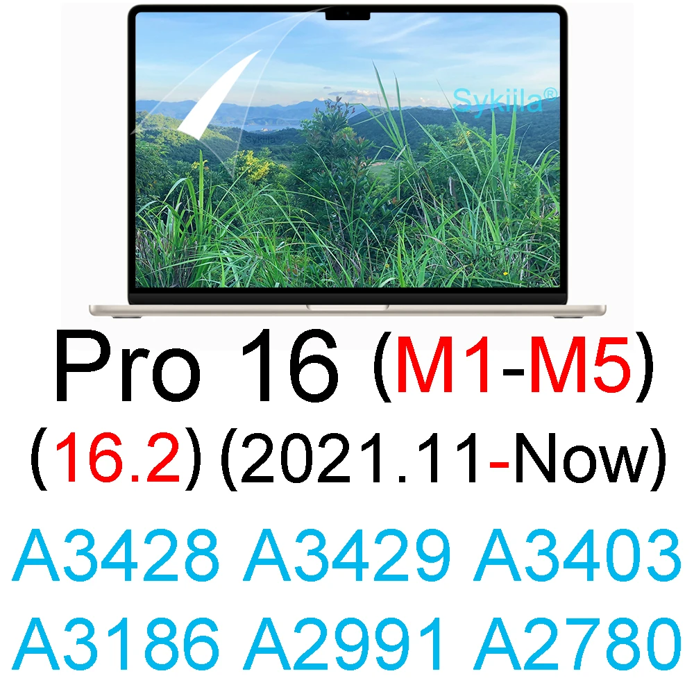 Screen Protector for MacBook Air 13 M5 M4 M3 M2 M1 Air 15 Pro 14 15 16 11 12 13 Neo Skin HD Soft Film Guard A3449 A3448 A3427 - Image 16
